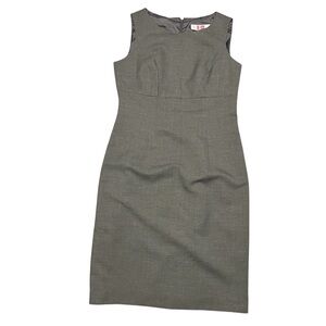 NEW 9 & Co Suit Separates Women's Lined Dress Sz 2 Gray Sleeveless Business